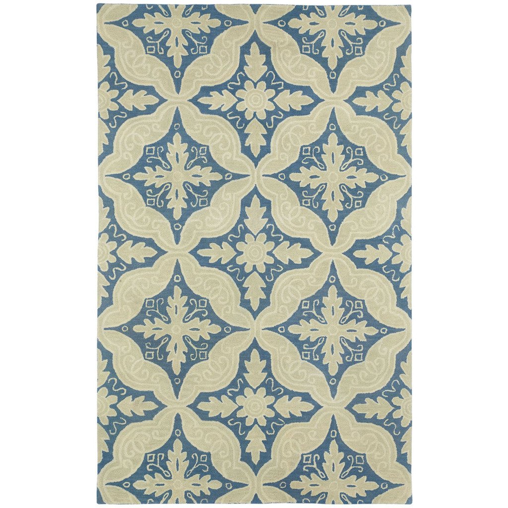 Pintado Blue Hand Tufted Rug Rectangle image