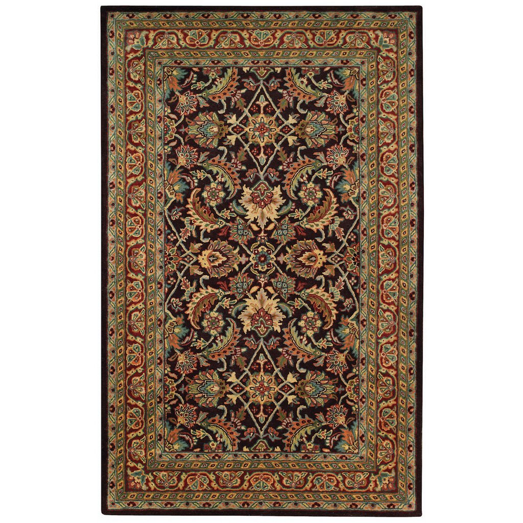Regal-Keshan Dark Chocolate Hand Tufted Rug Rectangle image