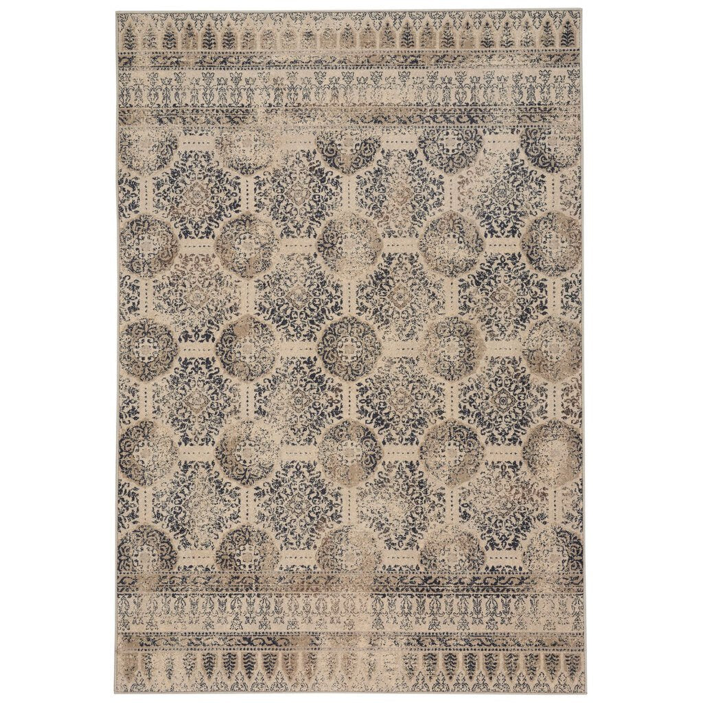 Metropolis-Carthage Smoky Blue Machine Woven Rug Rectangle image