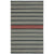 Dokka Stripe Kettle Blush Flat Woven Rug Rectangle image
