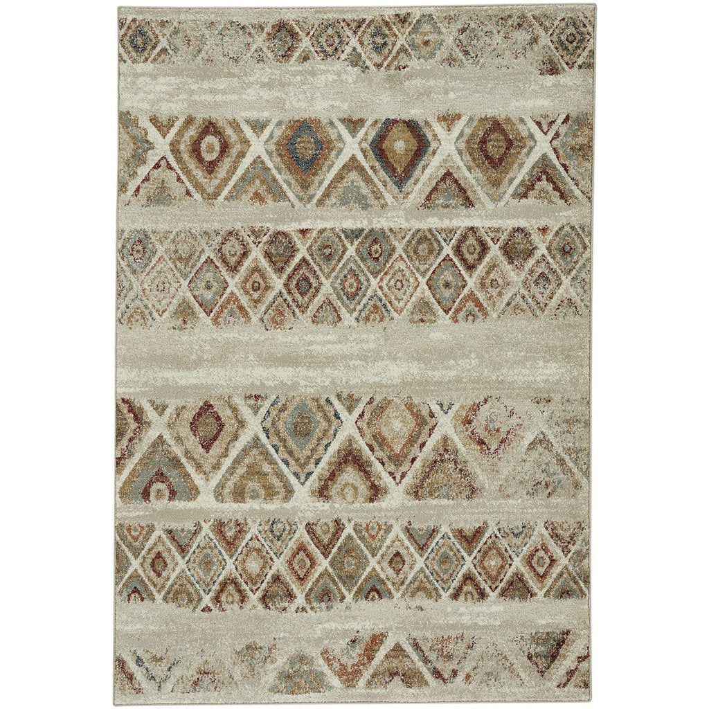 Beckett-Mosaic Sand Machine Woven Rug Rectangle image