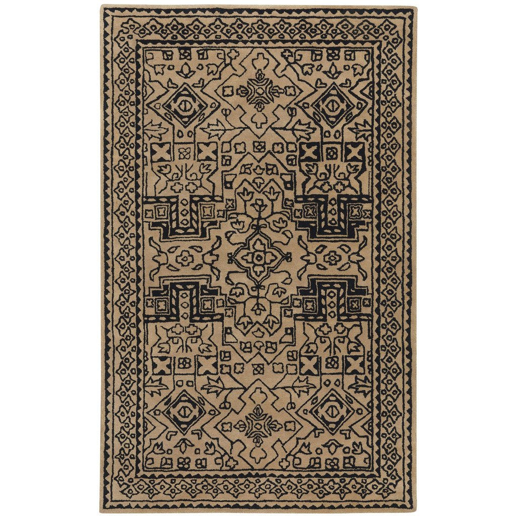 Velvet-Graphic Moonstone Hand Tufted Rug Rectangle image